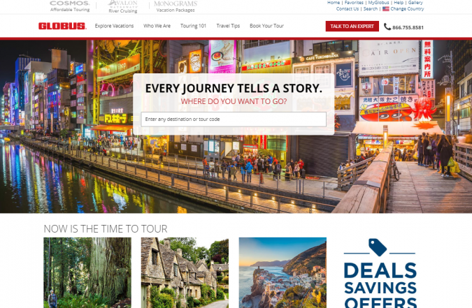 globus travel website Best 60 Travel Website Services to Follow - 30