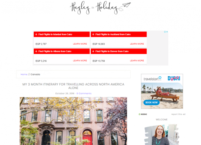 Best 60 Travel Website Services to Follow 41 hayley on holiday travel website Best 60 Travel Website Services to Follow - 41