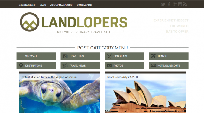 Best 60 Travel Website Services to Follow 51 land lopers travel websites Best 60 Travel Website Services to Follow - 51