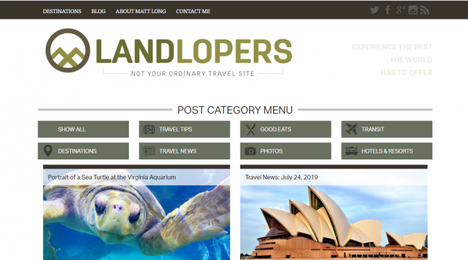 land lopers travel websites Best 60 Travel Website Services to Follow - 51