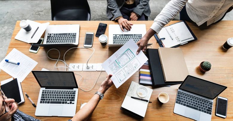 How to Start Your SME Tech Business 1 laptops work discussion How to Start Your SME Tech Business - SME tech businesses 1