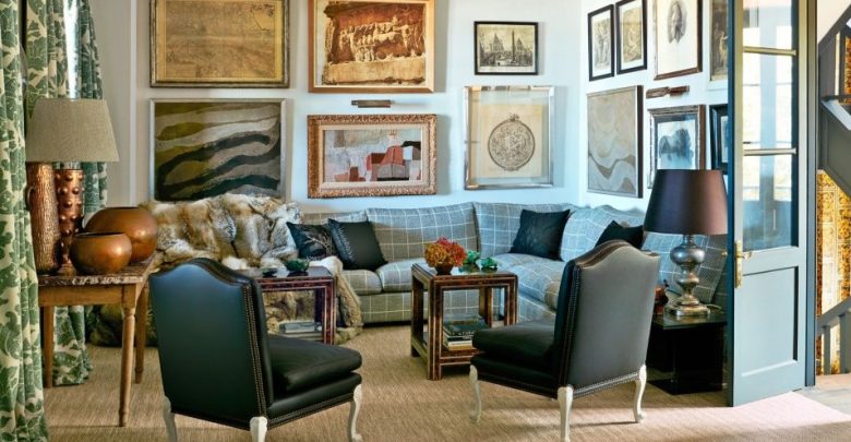 living room 11 Tips on Mixing Antique and Modern Décor Styles - Classic and modern styles 1