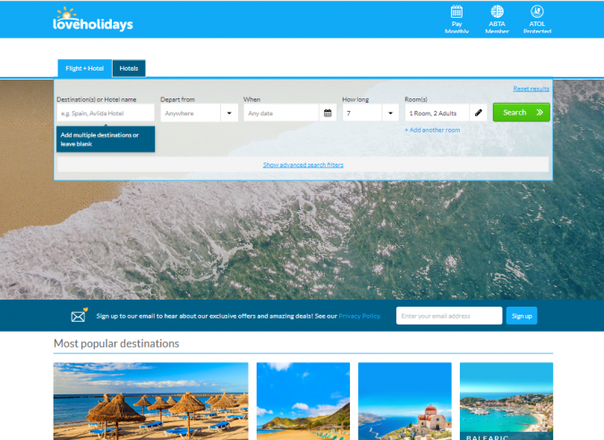 love holidays travel website Best 60 Travel Website Services to Follow - 14