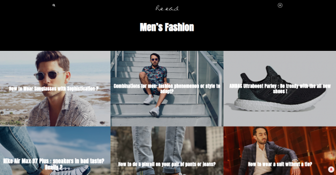 reead style website Top 60 Trendy Men Fashion Websites to Follow - 44