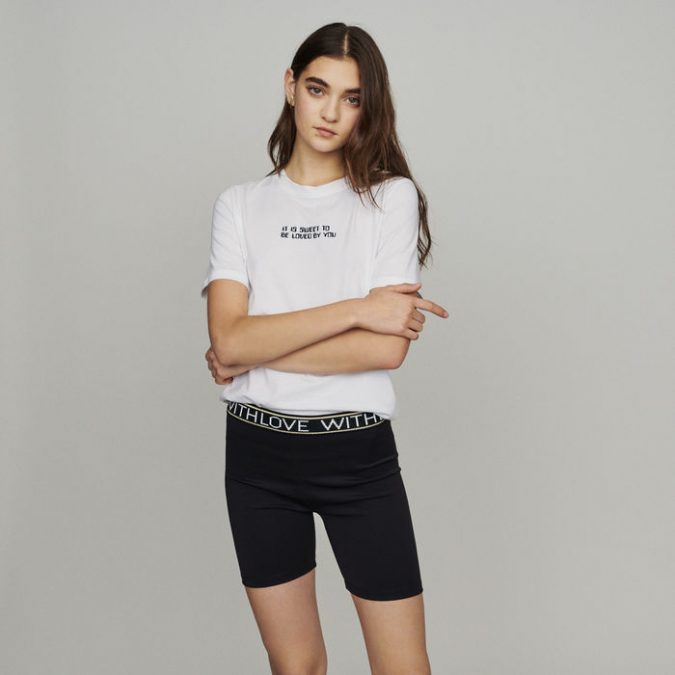 summer outfit biker shorts 10 Wardrobe Essentials Inspired by Summer Fashion Trends - 18