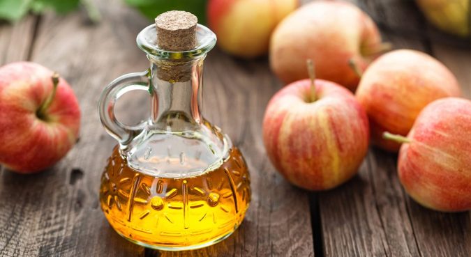 Apple cider vinegar 15 Natural Hair Beauty Tips for All Hair Types - 11
