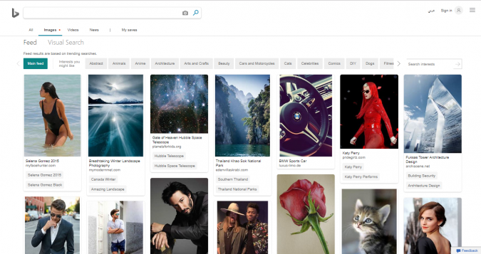 Bing stock image website screenshot Top 50 Free Stock Photos Websites to Use - 17