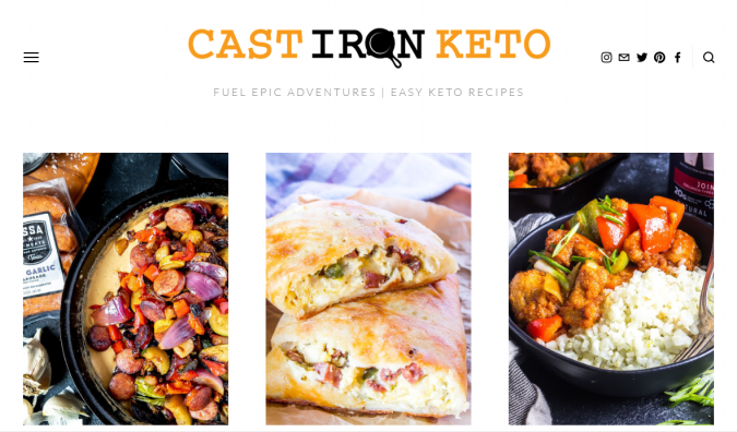 Best 40 Keto Diet Blogs and Websites 32 Cast Iron Keto blog screenshot Best 40 Keto Diet Blogs and Websites - 32 Keto Diet Blogs