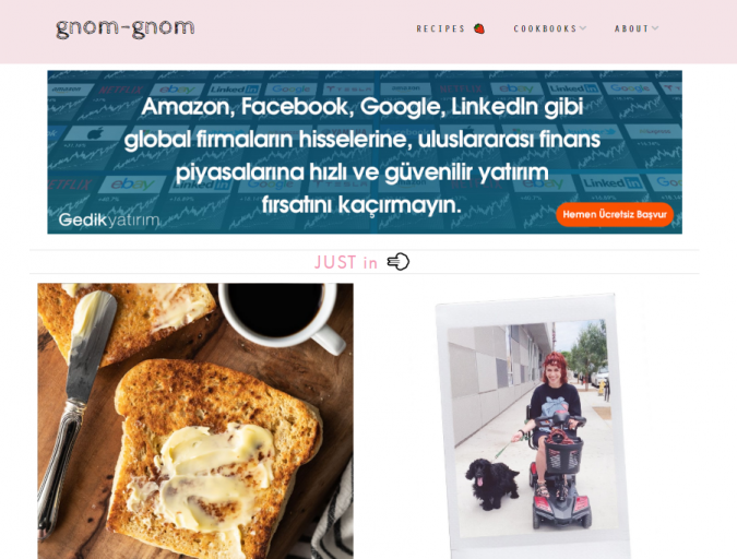 Gnom Gnom blog screenshot Best 40 Keto Diet Blogs and Websites - 36 Keto Diet Blogs