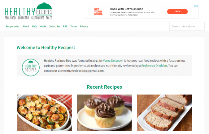 Best 40 Keto Diet Blogs and Websites 6 Health Recipes blog screenshot Best 40 Keto Diet Blogs and Websites - 6 Keto Diet Blogs