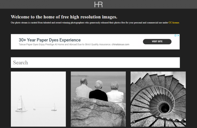 Top 50 Free Stock Photos Websites to Use 50 High Resolution website screenshot Top 50 Free Stock Photos Websites to Use - 50