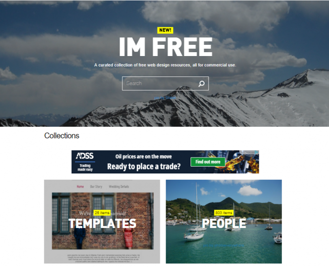 Top 50 Free Stock Photos Websites to Use 24 IM Free stock image website screenshot Top 50 Free Stock Photos Websites to Use - 24