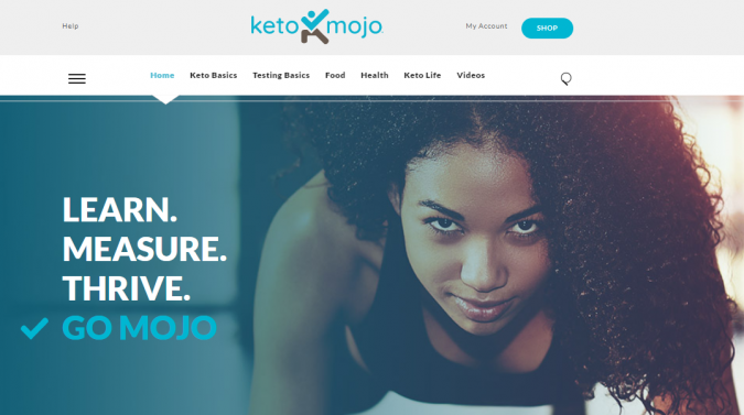 Keto Mojo blog screenshot Best 40 Keto Diet Blogs and Websites - 14 Keto Diet Blogs