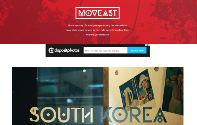 Moveast stock image website screenshot Top 50 Free Stock Photos Websites to Use - 44