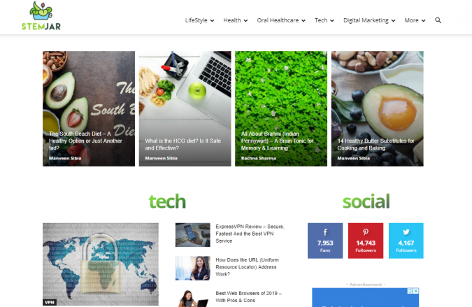 StemJar-website-screenshot-675x439 Best 50 Lifestyle Blogs and Websites to Follow in 2022