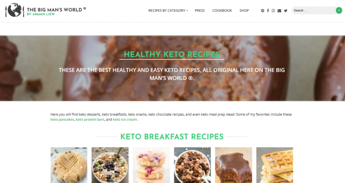 Best 40 Keto Diet Blogs and Websites 18 The Big Mans World blog recipe Best 40 Keto Diet Blogs and Websites - 18 Keto Diet Blogs