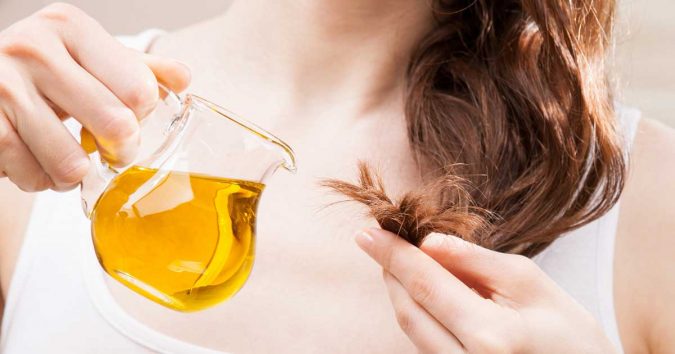 Using-almond-oil-for-hair-675x354 15 Natural Hair Beauty Tips for All Hair Types