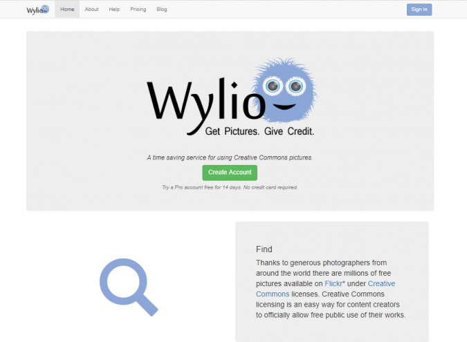 Wylio website screenshot Top 50 Free Stock Photos Websites to Use - 4
