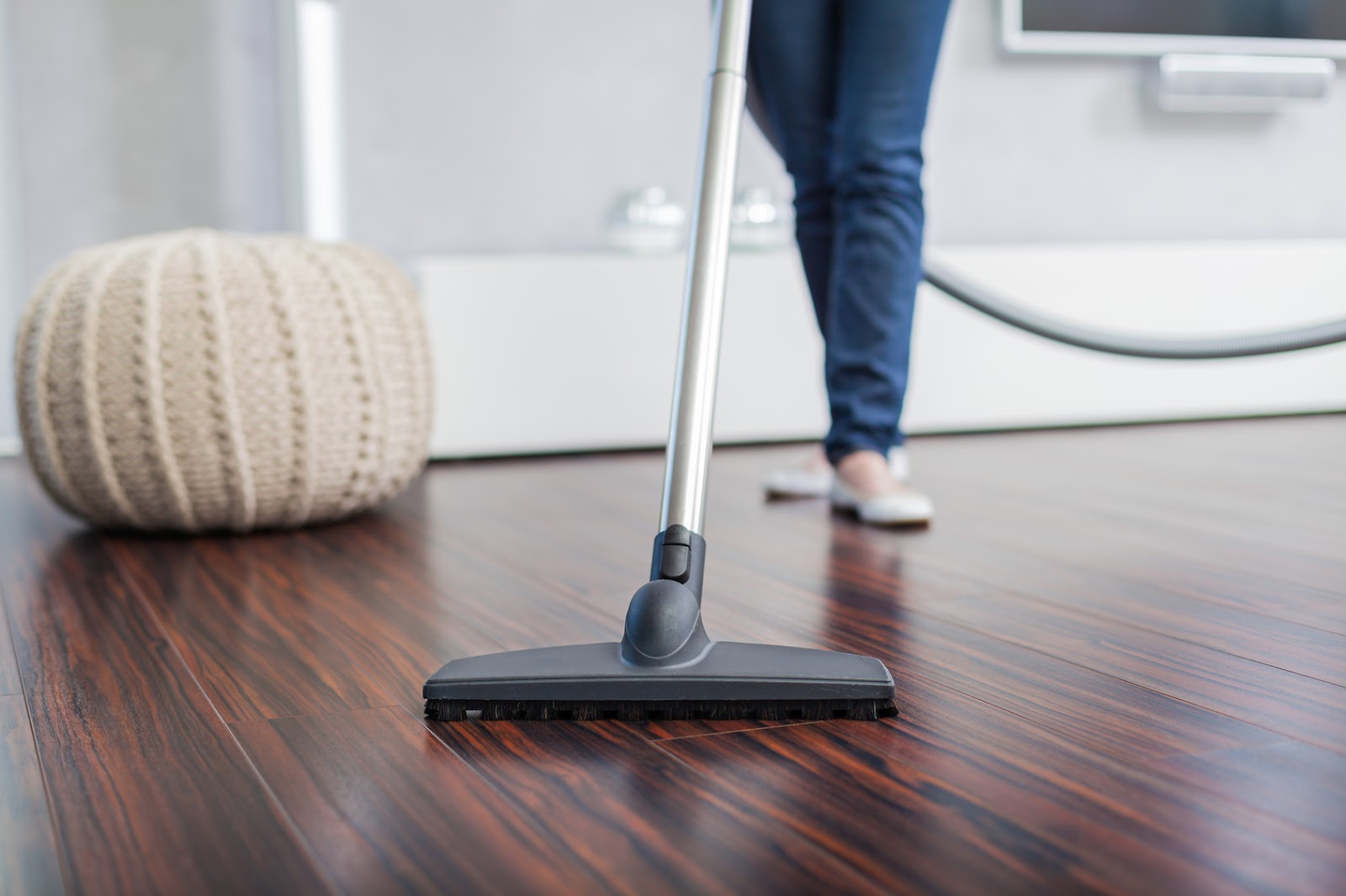 home cleaning Vacuum wooden floor Top 4 Reasons You Might Need a Professional Home Cleaning Service - 1