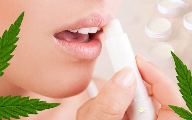 using-Cannabis-Lip-balm-675x422 Top 15 Unusual Products of CBD That Worth Trying