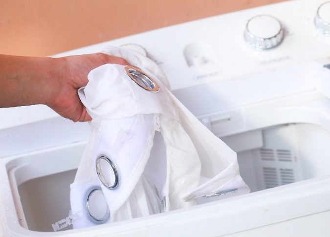 washing curtains 1 6 Most Essential Things in Your Home to Keep Clean - 11