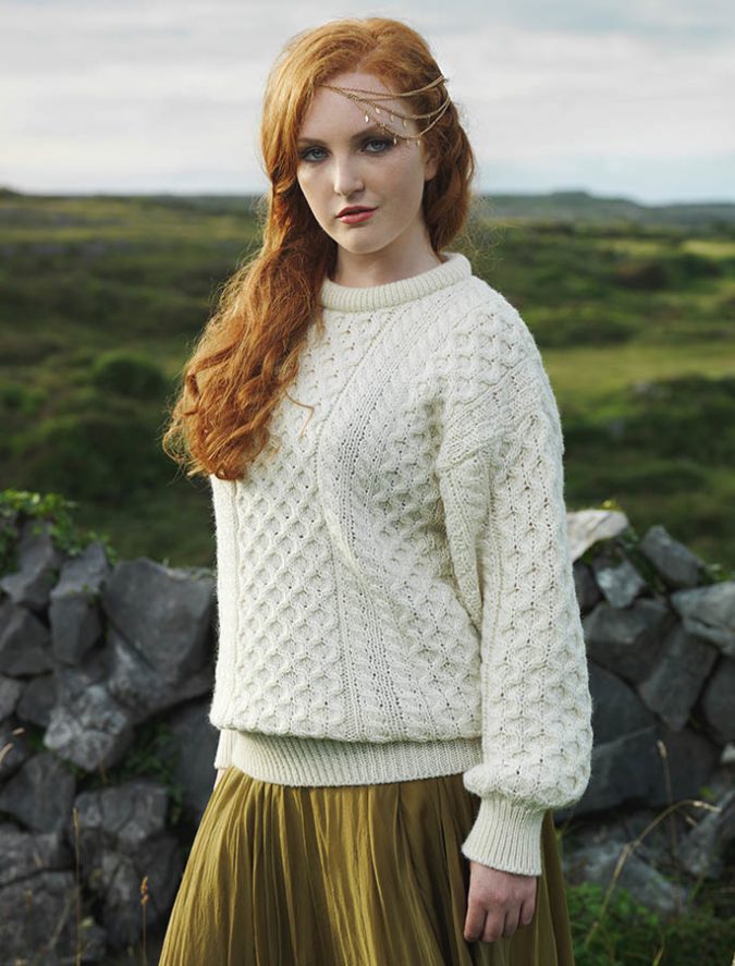 Aran sweater 2 Embrace the Autumn with Aran Sweaters and Irish Knits - 3