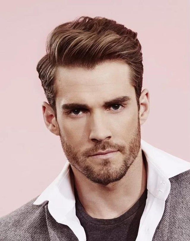 Classic side part haircut 4 Trending Hairstyles for Men to Try - 8