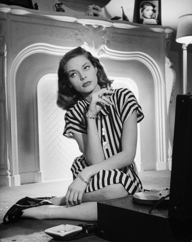 Lauren Bacall 1940s 20 Hollywood Actresses Who Changed Fashion Forever - 2