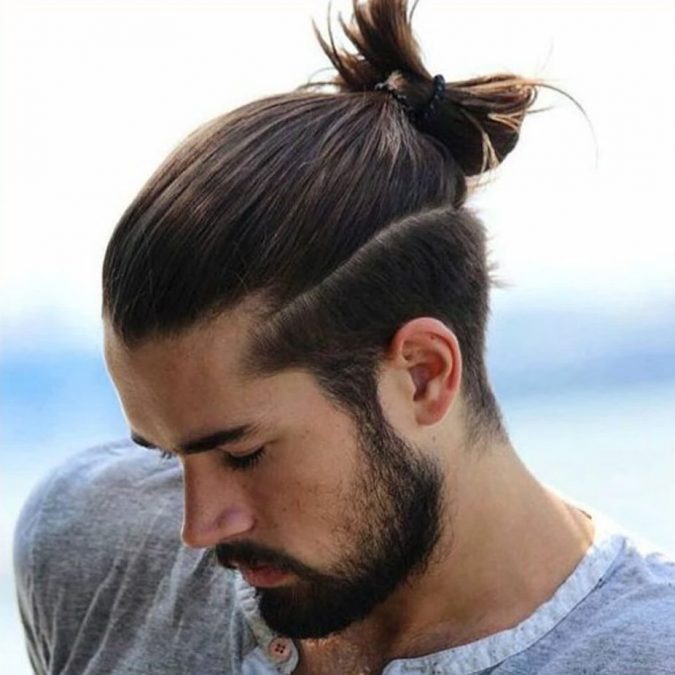 Men’s top knot haircut 1 e1568626906559 4 Trending Hairstyles for Men to Try - 7