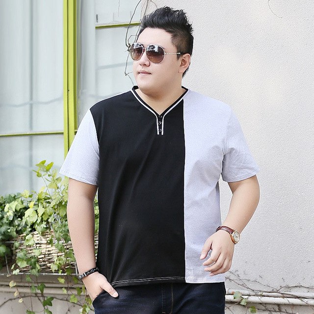 V – Neck tops 10 Fashion Tips for Plus-Size Men to Wear in Office - 13