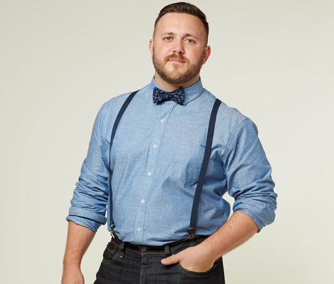 suspenders for plus size men 10 Fashion Tips for Plus-Size Men to Wear in Office - 9