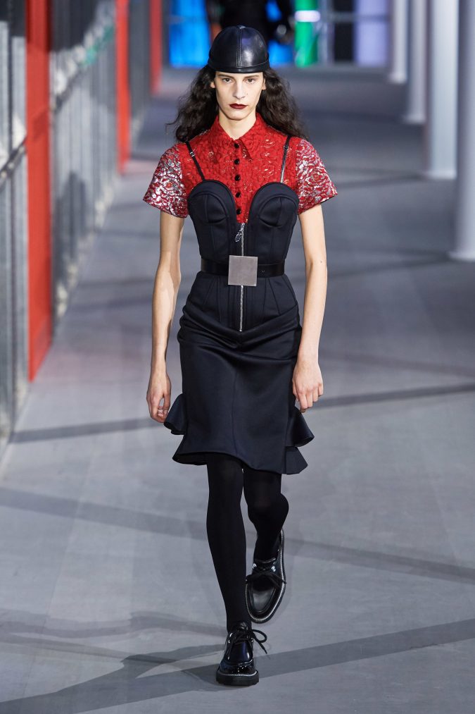 Fall Winter fashion 2020 camisole dress Louis Vuitton 3 60+ Retro Fashion Designs of Fall/Winter Inspired by the 80s and 90s - 57
