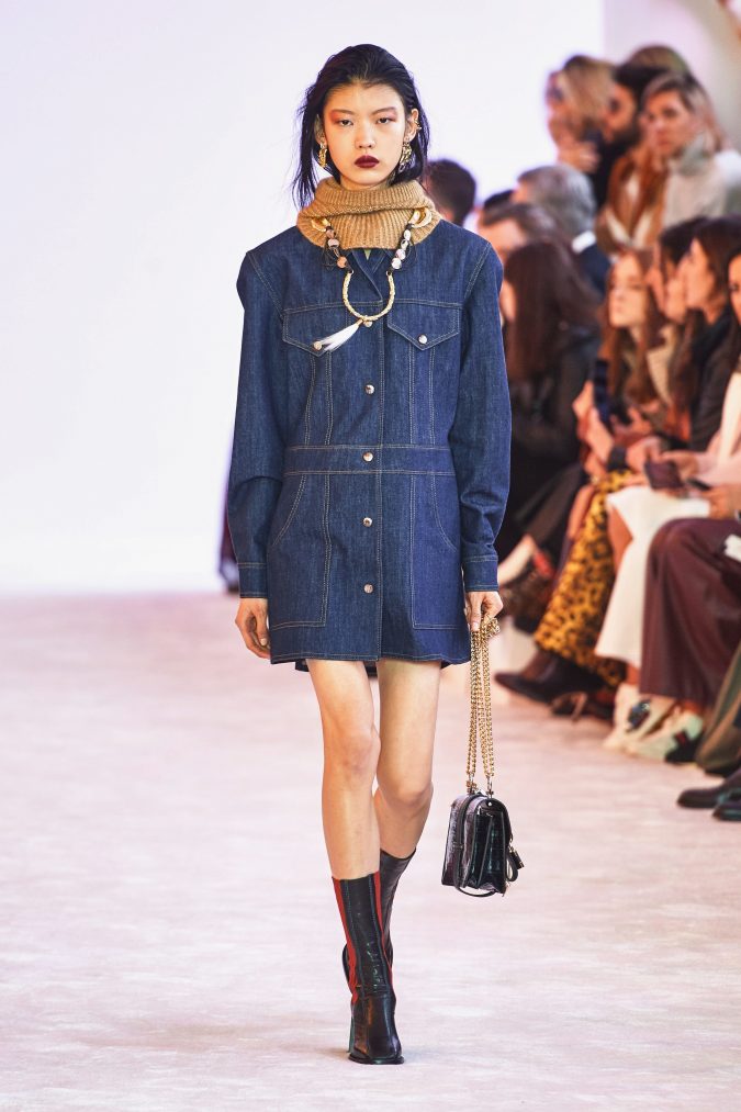 Fall winter fashion 2020 jeans dress chloe 60+ Retro Fashion Designs of Fall/Winter Inspired by the 80s and 90s - 39