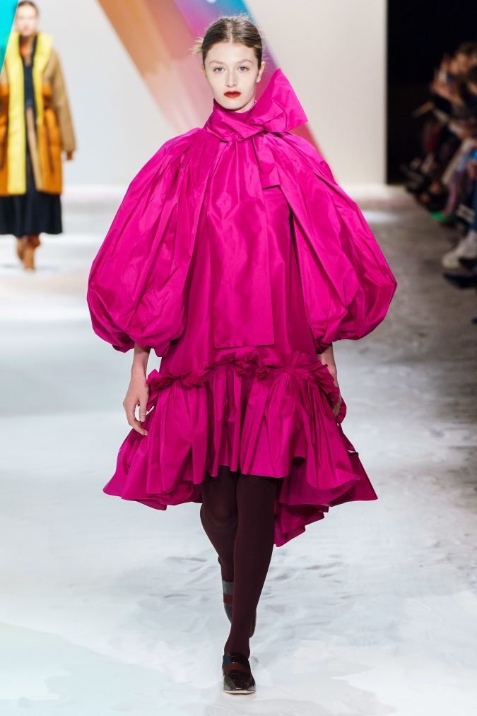 Fall winter fashion 2020 meringue dress Roksanda 3 60+ Retro Fashion Designs of Fall/Winter Inspired by the 80s and 90s - 41