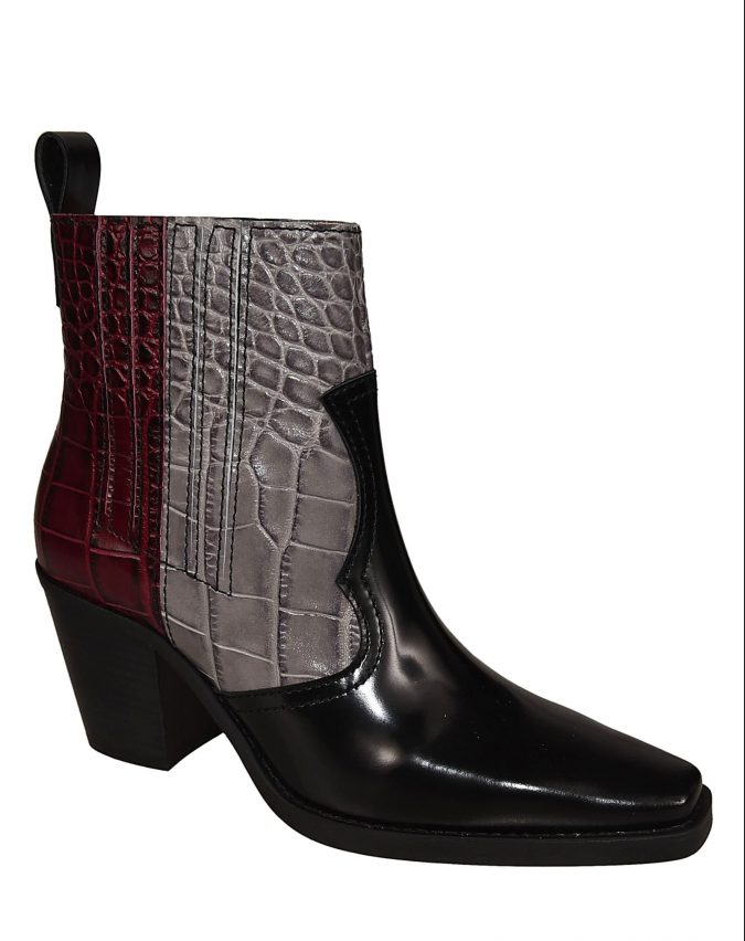Ganni multicolor ankle boots e1572185996129 7 Designer Shoes for Women - 2