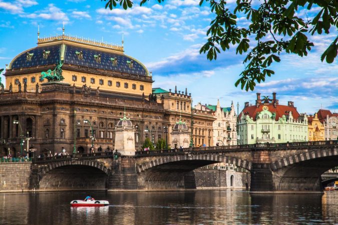 Top 10 Fairytale Christmas Places for Couples 5 Prague National Theatre Top 10 Fairytale Christmas Places for Couples - 5