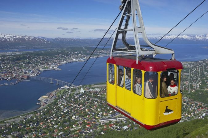 Top 10 Fairytale Christmas Places for Couples 2 Tromsø cable car Top 10 Fairytale Christmas Places for Couples - 2