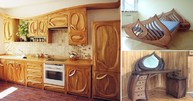 Wooden “furniture” pieces Using Wood to Decorate Your Home - Easy Tips and Tricks - 14