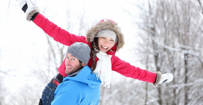 couples enjoy their Christmas holiday Top 10 Fairytale Christmas Places for Couples - places for couples 1