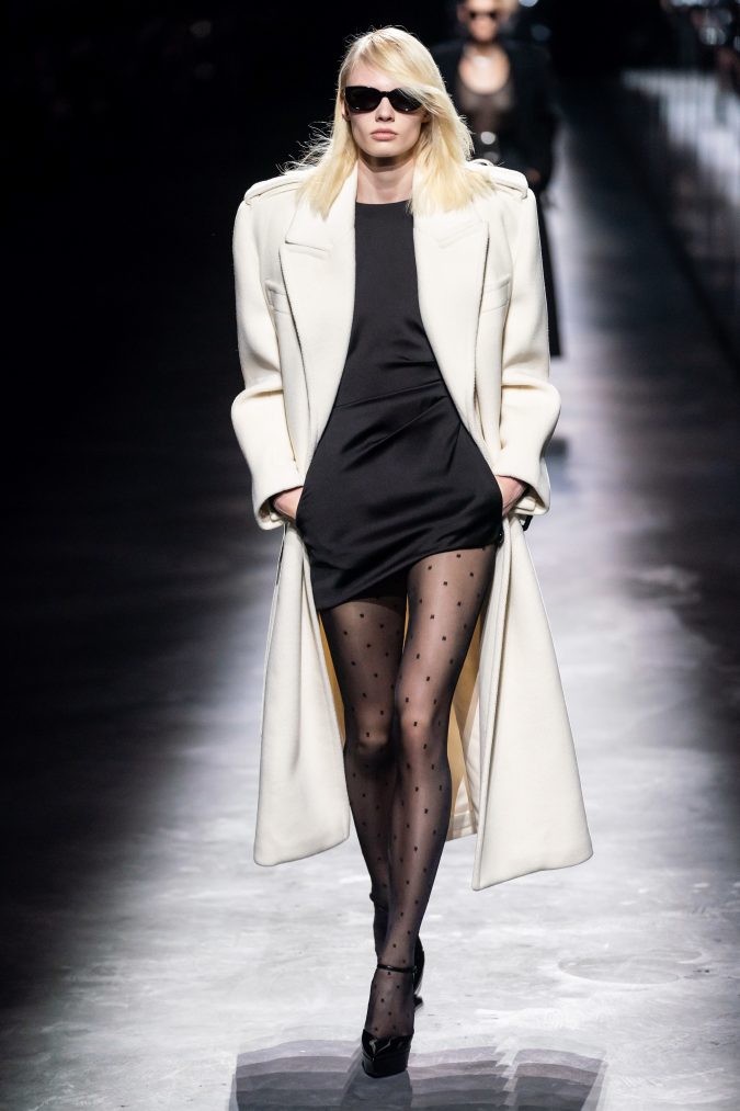 fall fashion 2019 mini dress saint laurent 60+ Retro Fashion Designs of Fall/Winter Inspired by the 80s and 90s - 4