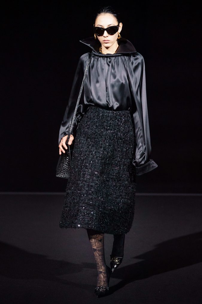 fall fashion 2019 skirt balenciaga 90 Fall/Winter Fashion Ideas for a Perfect Combination of Vintage and Modern - 21