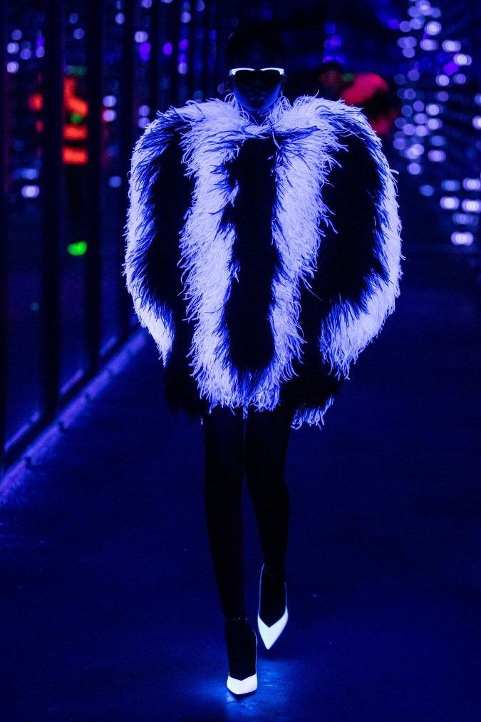 fall-winter-fashion-2020-neons-saint-laurent-675x1013 60+ Retro Fashion Designs of Fall/Winter 2020 Inspired by the 80s and 90s