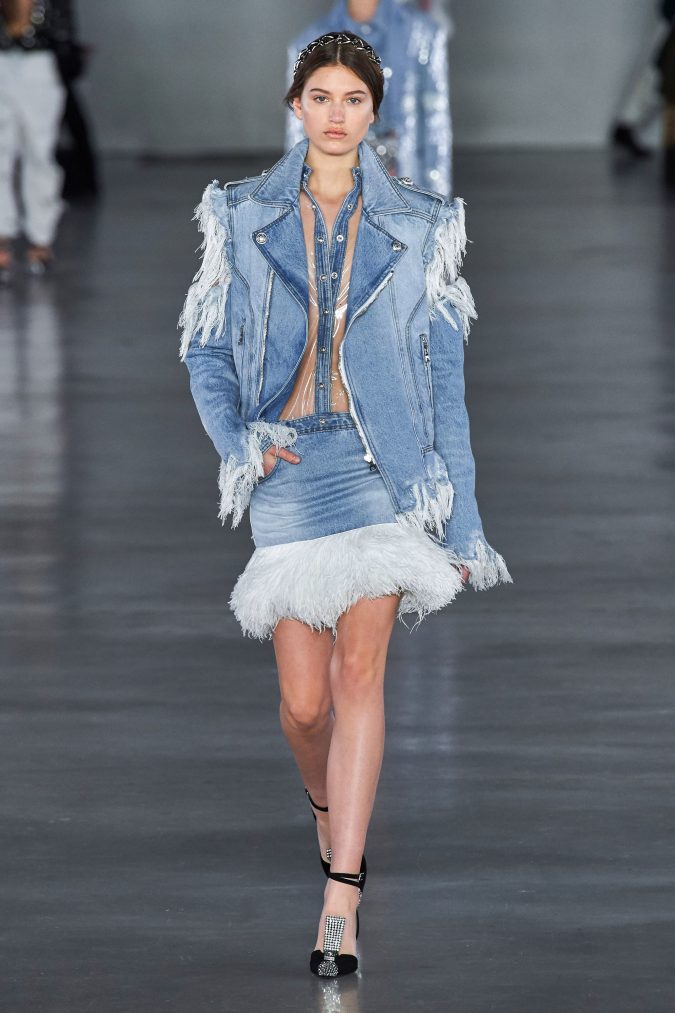 fall winter fashion 2020 see through jeans Balmain 40+ Hottest Teenage Girls Winter Fashion Ideas - 6