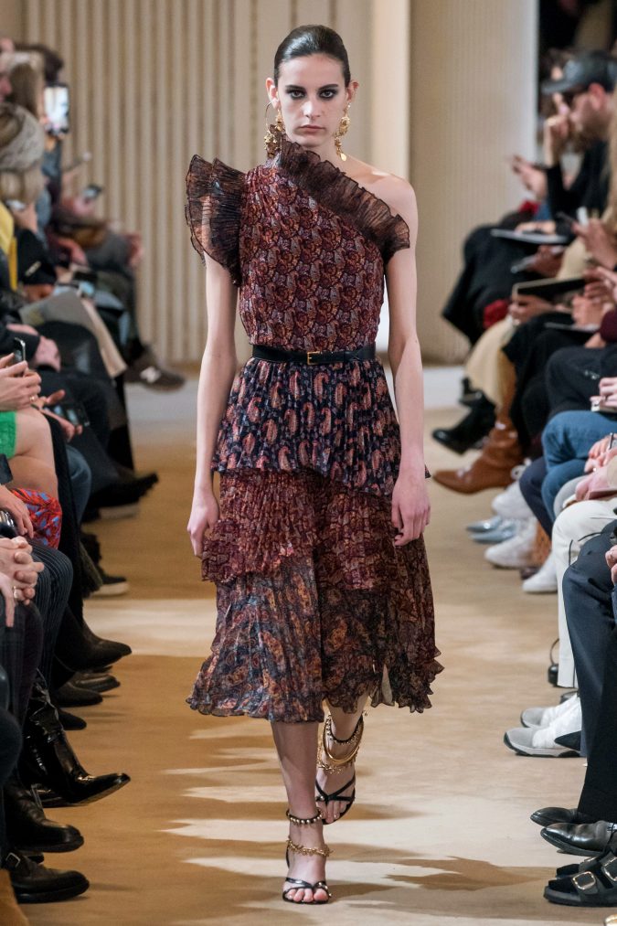 fall-winter-fashion-ruffled-pleated-dress-Altuzarra-1-675x1013 90 Fall/Winter Fashion Ideas for a Perfect Combination of Vintage and Modern in 2020