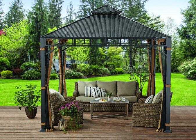 outdoor furniture gazebo Top 7 Tips for Storing Your Summer Items During Winter - 6