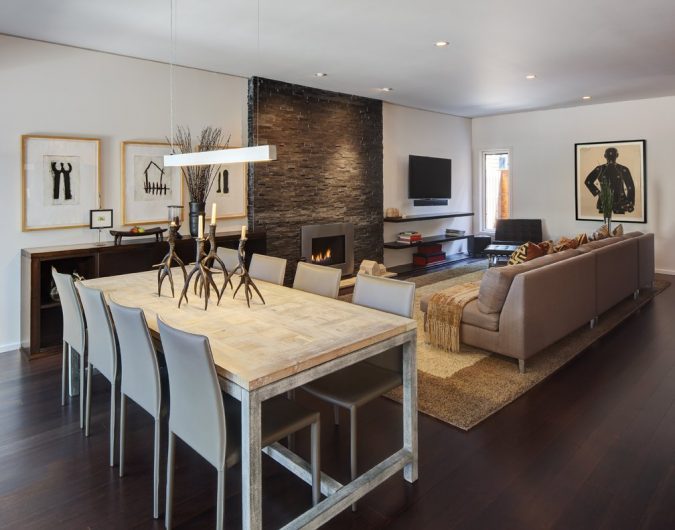 Top 6 Things You Should Do to Decorate Your Home 8 the sofa and dining table in a living room Top 6 Things You Should Do to Decorate Your Home - 8