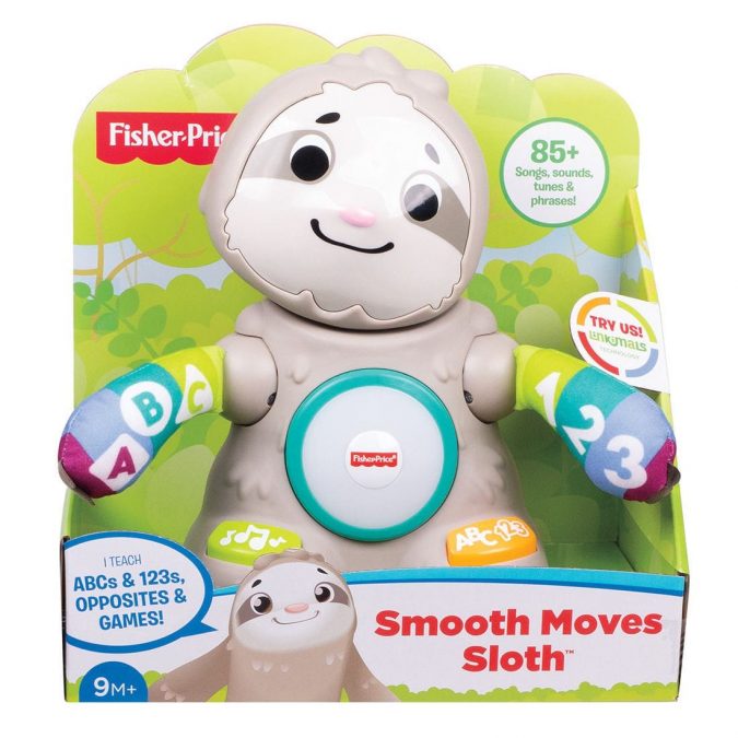 Top 25 Most Trendy Christmas Toys for Children 29 Fisher Price Smooth moves Linkimals sloth. Top 25 Most Trendy Christmas Toys for Children - 29