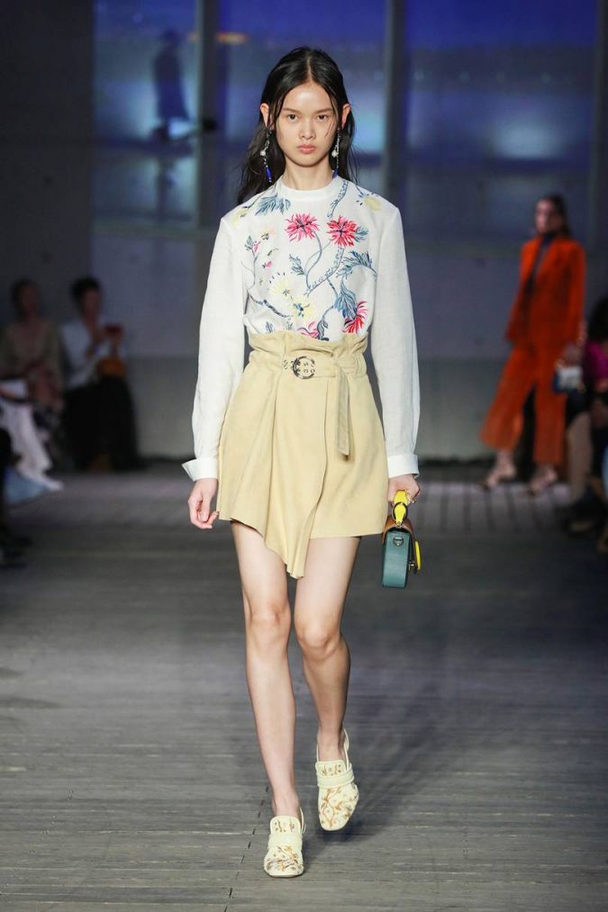 Spring summer resort 2020 floral shirt chloe 120+ Lovely Floral Outfit Ideas and Trends for All Seasons - 58