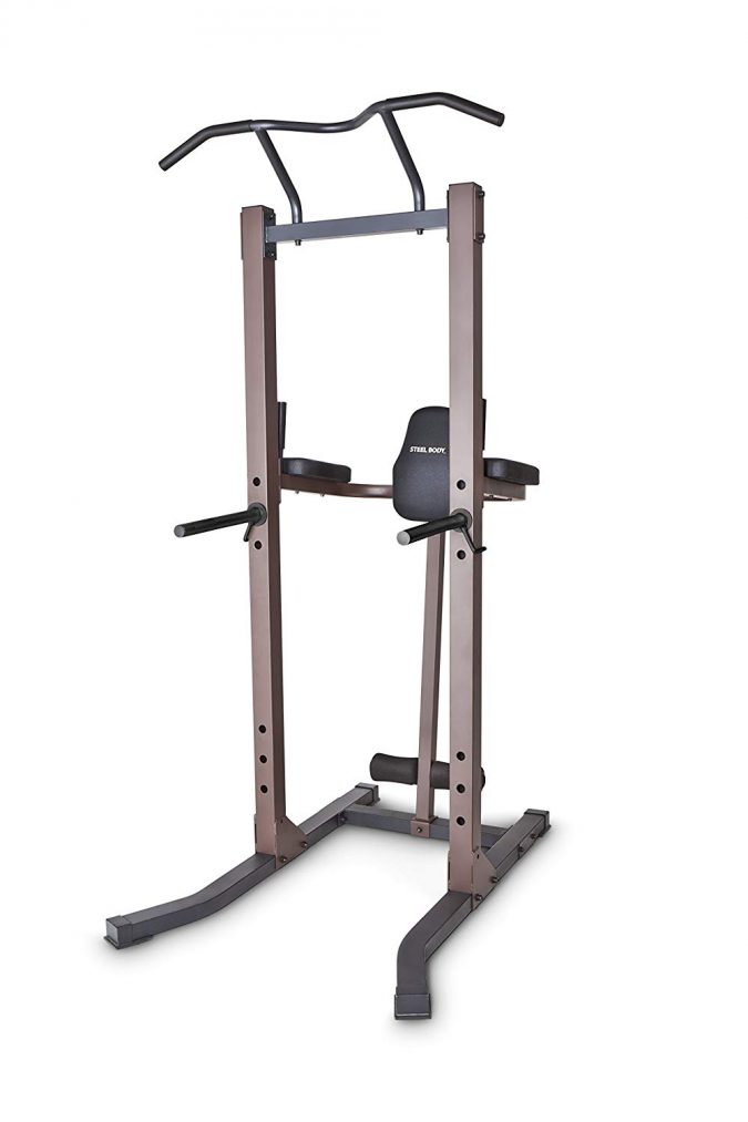 Steelbody Strength training power tower. Top 15 Best Home Gym Equipment to Get Fit - 5