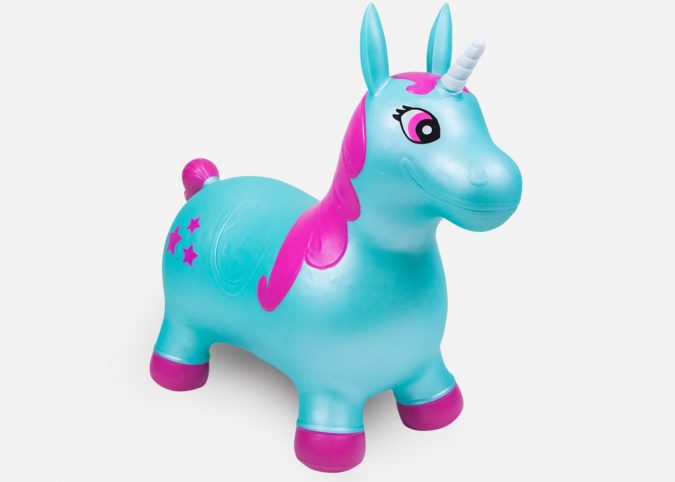 Top 25 Most Trendy Christmas Toys for Children 31 Waddle The inflatable Unicorn Bouncer Top 25 Most Trendy Christmas Toys for Children - 31